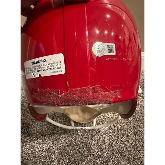 Warren Moon signed autographed Kansas City Chiefs Full Size Rep Helmet Beckett - Picture 6 of 10